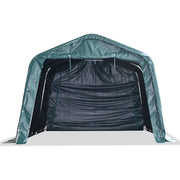 Tendone Bestiame Rimovibile PVC 550 g/m² 3,3x4,8 m Verde Scuro 3055648