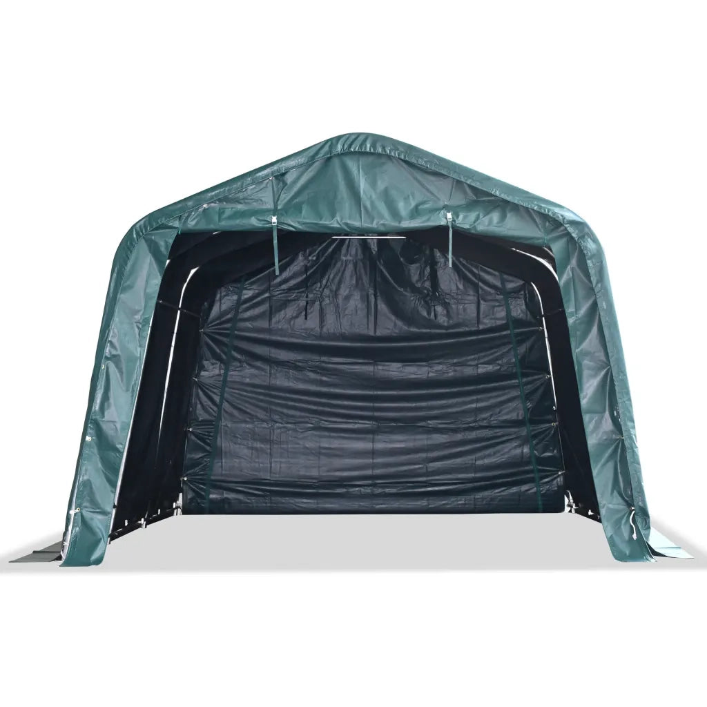 Tendone Bestiame Rimovibile PVC 550 g/m² 3,3x4,8 m Verde Scuro 3055648