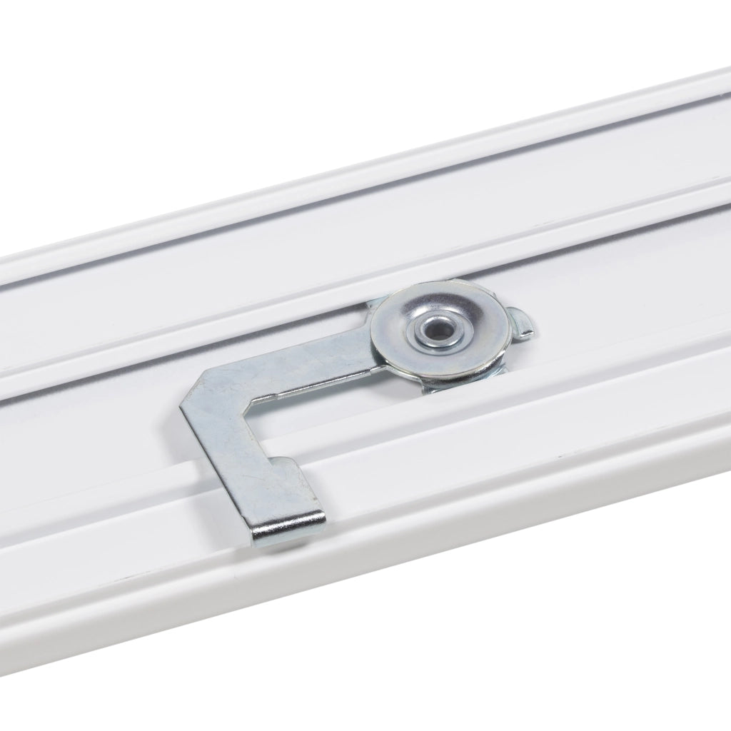 VIEWTEX Binario per pannello giapponese bianco 238 cm - Made in Europe - 5 anni di garanzia