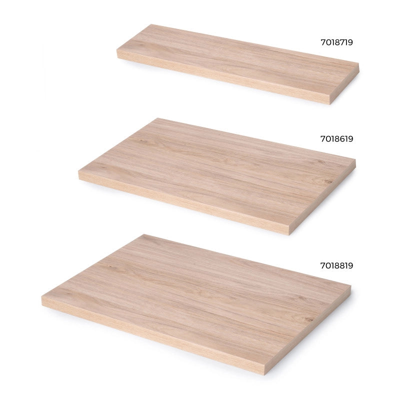 Piano da tavolo, 1150x750mm, spessore 30mm, Legno, Verniciato bianco