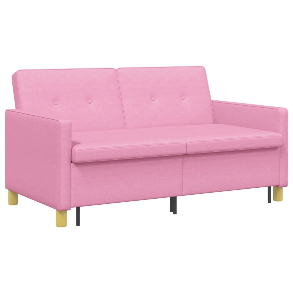 Divano Letto Estraibile Rosa Tessuto 42033350
