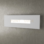 WALLY APPLIQUE-PLAFONIERA 50 CM. 1 LUCE GRIGIO 1138-50-GR
