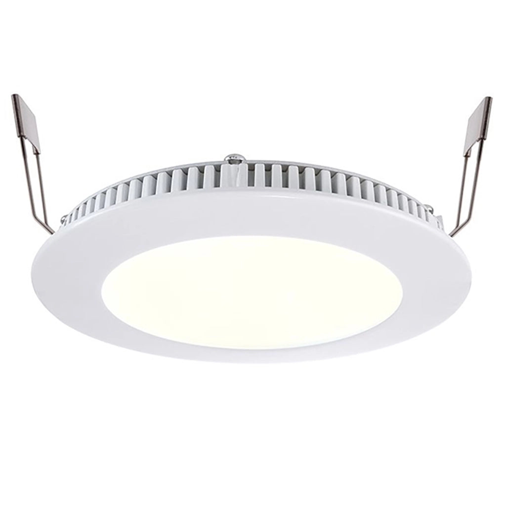 Faretto pannello incasso LED slim 8W 24V DMX luce colorata RGBW 3000K foro 13