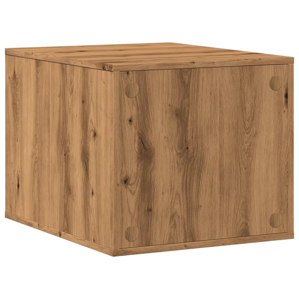 Mobiletto per lettiera per gatti fatto a mano 47 x 59 x 42 cm marrone 02_0043305