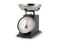 Bilancia cucina meccanica in acciaio inox colore antracite