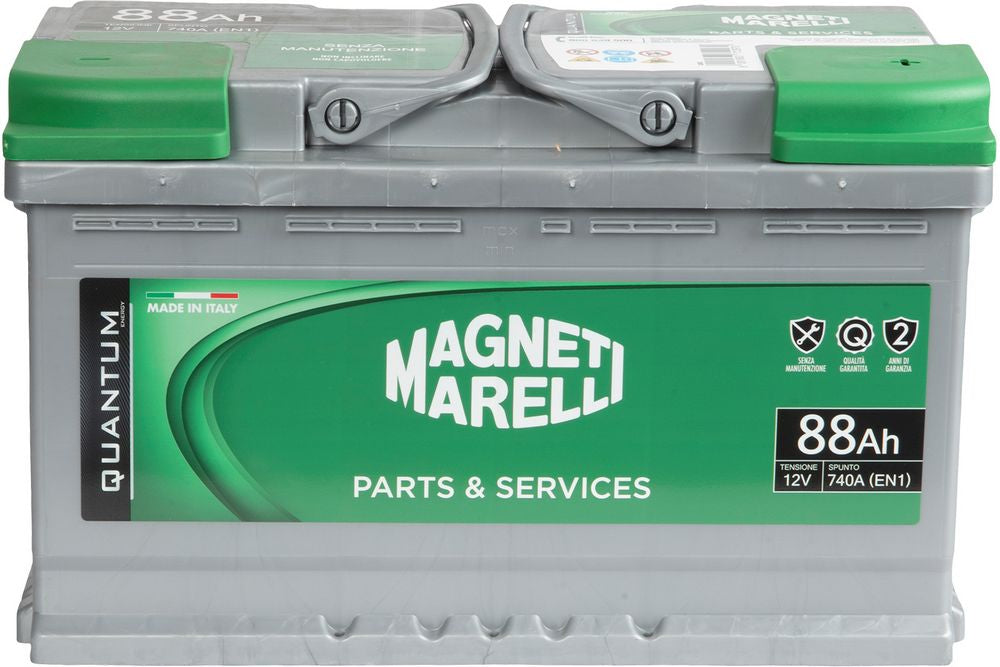 Magneti Marelli Batteria per auto 90AH 12V 740A EN1 per cassetta L4