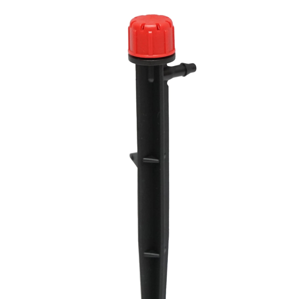 Microaspersore regolabile 0-70l/h con asta da 15cm per sistemi di irrigazione