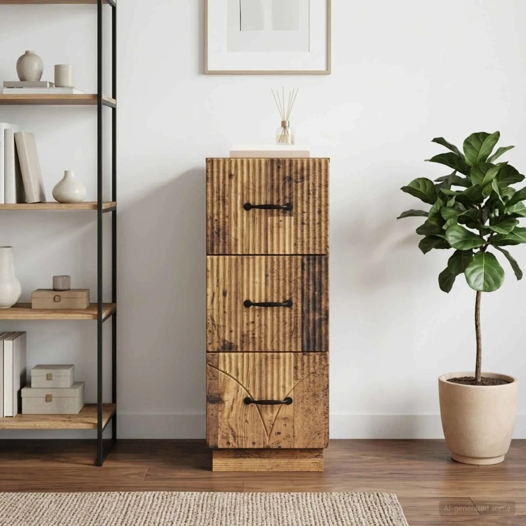 Mobile con Cassetti 33 x 34,5 x 87 cm Legno ingegnerizzato 895313