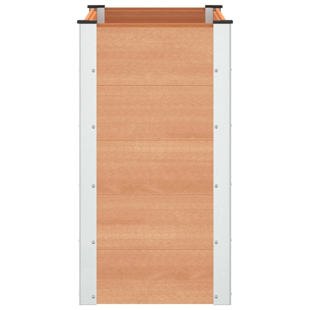 Letto rialzato da giardino Marrone 100 x 50 x 91 cm