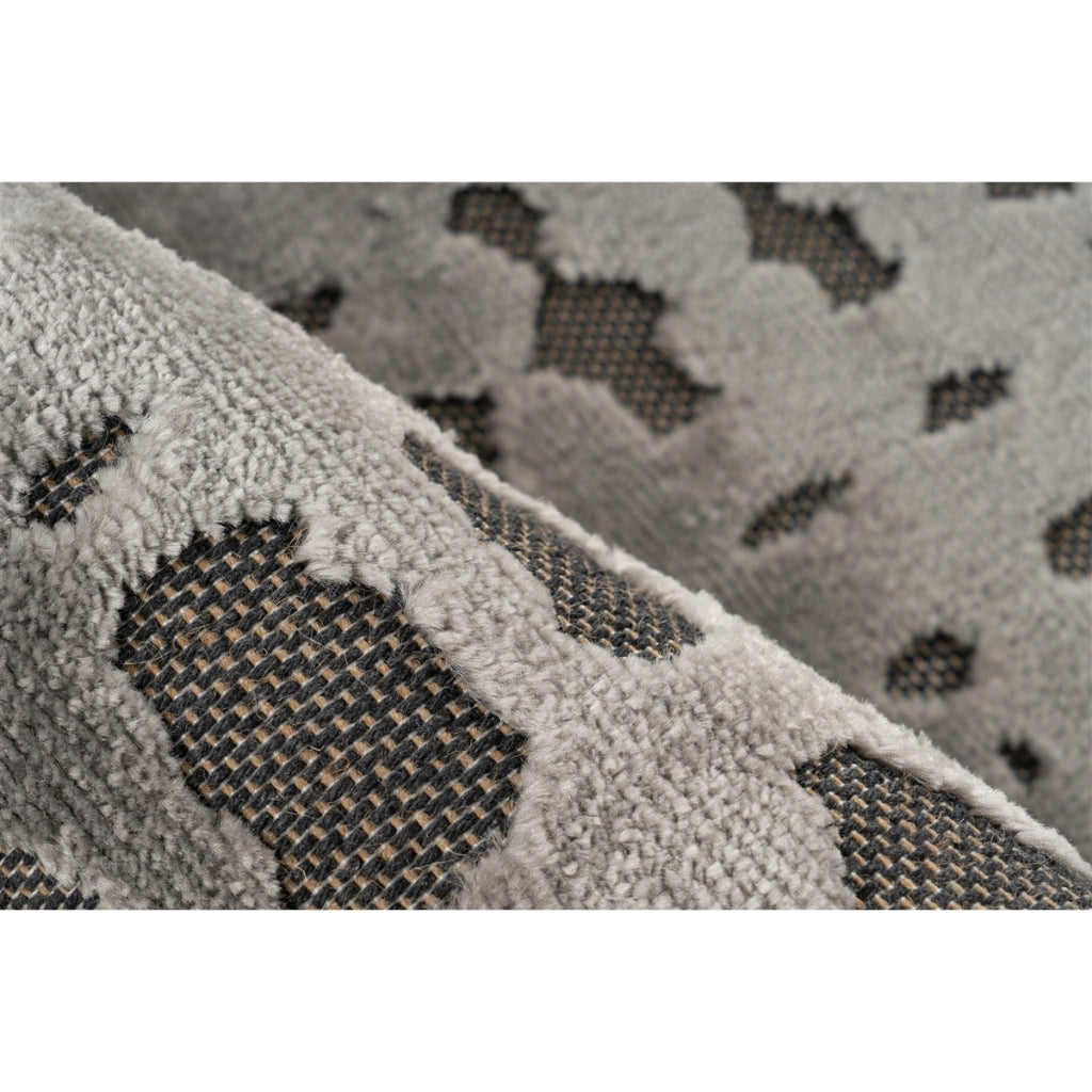 Tappeto moderno Madita 300 grigio 80x150 cm