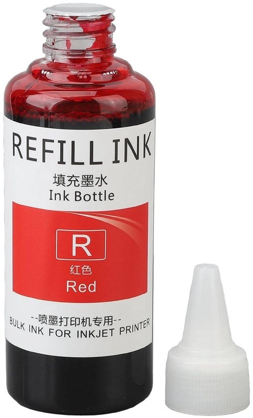 Inchiostro a secco per sigillatura 100ml - Collegamento ad uovo - Asciugatura rapida - Adesivo forte - Applicatore - Adatto per superfici in carta - Inchiostro adesivo