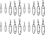 Visclips in Acciaio Inossidabile da 50 - Cambio Rapido a Cardano - Corrosione Resistente - Per Acqua Salata/Acqua Dolce - Lunghezza Totale 25-42 mm - Visclips per Hanno