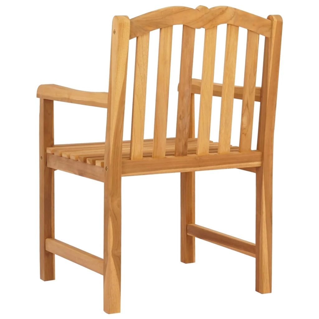 Sedia da Giardino 2 pcs Naturale 58 x 60 x 93 cm 42030019