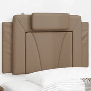 Cuscino Testiera Viana Cappuccino 80 cm in Similpelle 374764