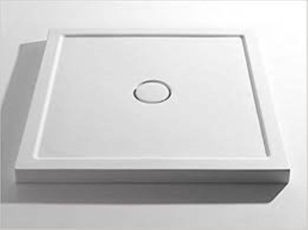 Piatto Doccia Sessanta Bianco Lucido 80X100 Altezza 6 Cm - Cielo Ceramica