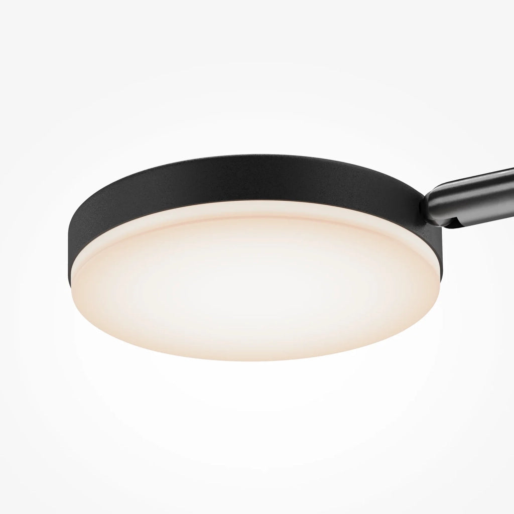 Maytoni Lampada Da Soffitto Moderna Fad 4 luci LED integrato nero metallo