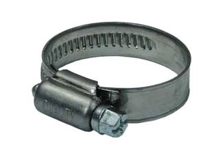 FASCETTA STRINGITUBO IN ACCIAIO INOX AISI 430 MM.12,7- - ø mm.180/200 - 10 pezzi QUALITY