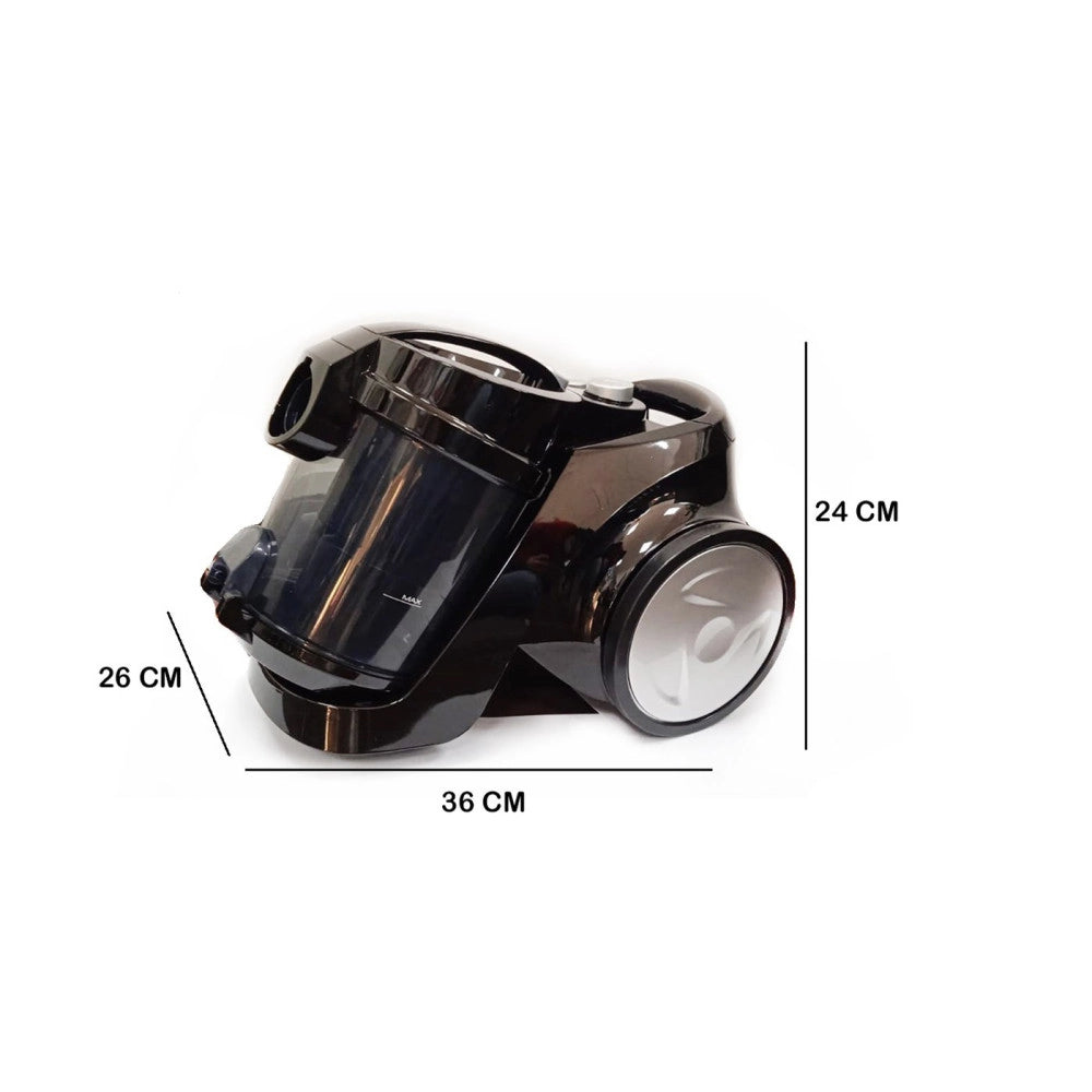 Trade Shop - Scopa Elettrica A Traino Aspirapolvere Multi Ciclonico Senza Sacchetto 700 Watt -