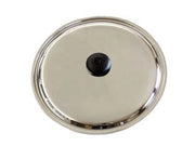 COPERCHIO ACCIAIO INOX- - ø cm 12 - 3 pezzi