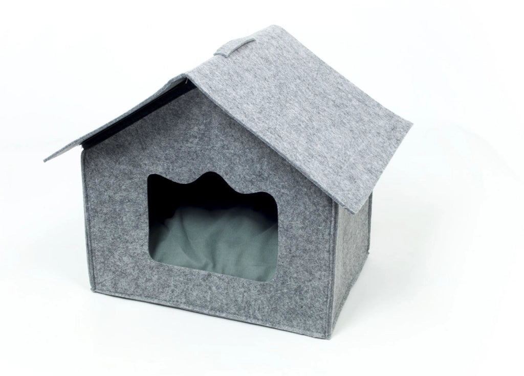 Cuccia Con Cuscino Per Animali Domestici Modello Casa Dolce Casa