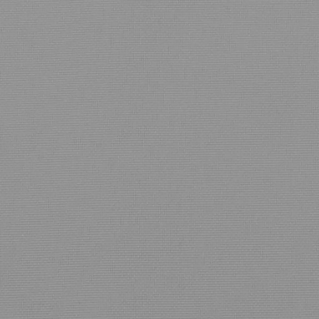 Cuscini per Panca 2 pz Grigi 150x50x7 cm in Tessuto Oxford 361698