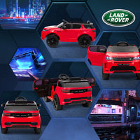 Macchina Elettrica per Bambini con Licenza Land Rover Discovery Sport 106x65,5x51 cm Rosso