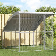 Cuccia per cani Argento 2 x 2 x 2 m Acciaio zincato 42008377