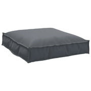 Cuscino Antracite 70 x 70 x 12 cm Tessuto Oxford 42001498