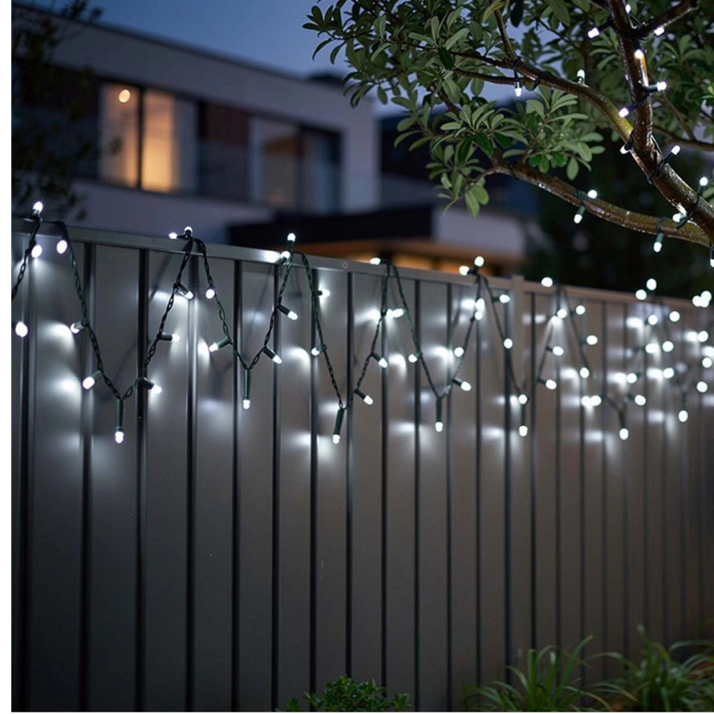 Ghirlanda luminosa a LED 31V con 8 modalità di illuminazione decorative Verde scuro Avizar