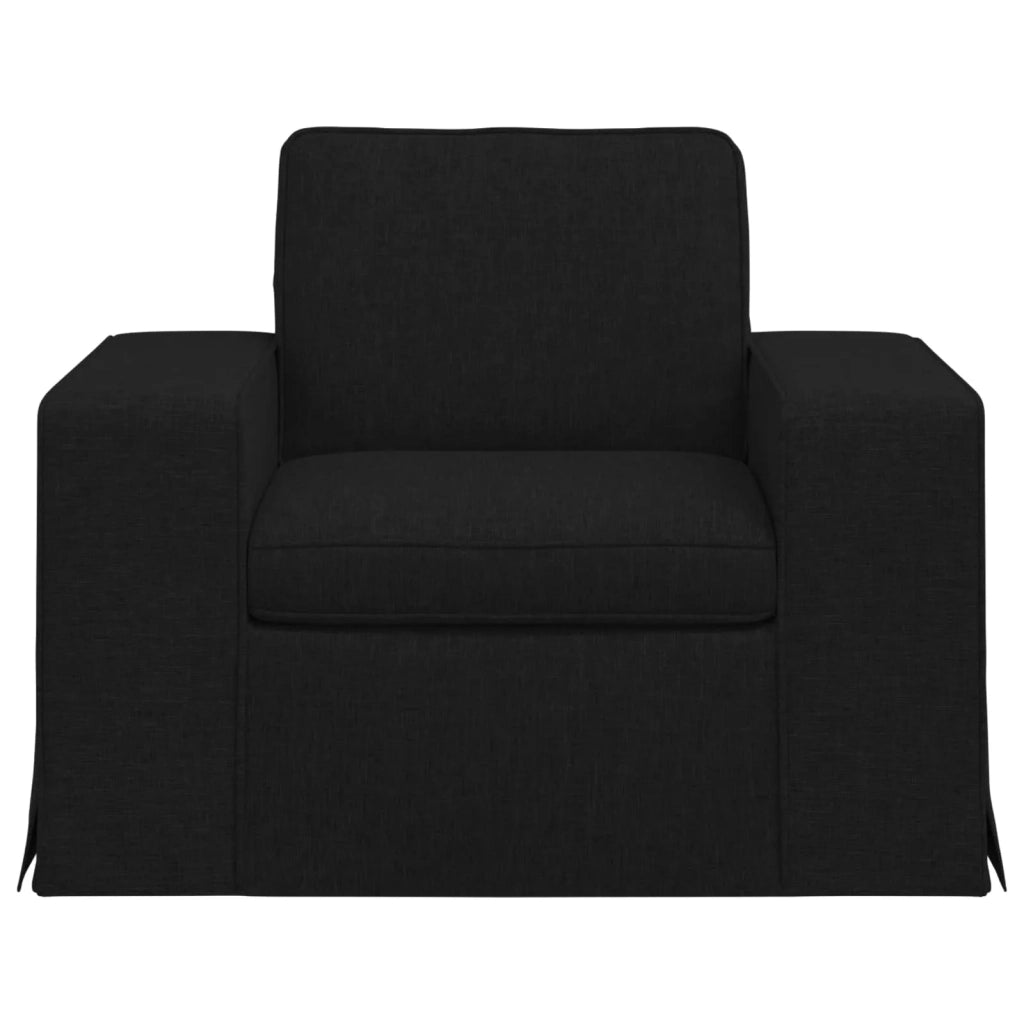 Divano Nero 103 x 80 x 82 cm Tessuto
