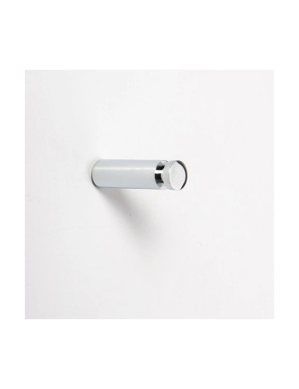 Set di 3 ganci singoli OMEGA in ottone cromato 1,6x1,6x5,5cm
