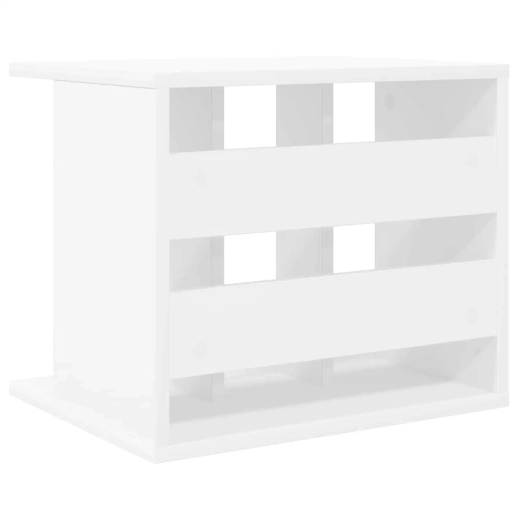 Storage per dischi in vinile Bianco 42 x 33 x 36 cm 8012834