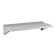 Mensola da parete in acciaio inox 100 x 40 cm fino a 80 kg mensola da parete industriale mensola da parete 14_0005152