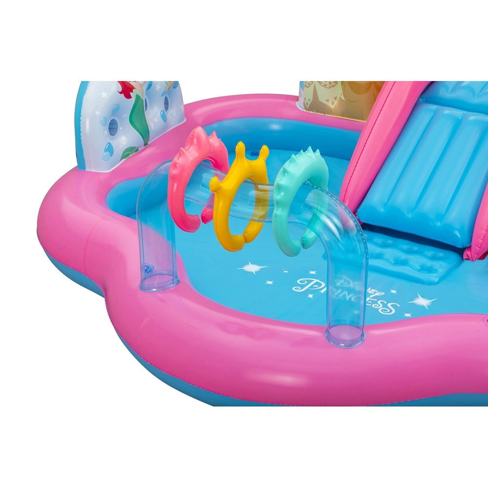 Trade Shop - Centro Giochi Acquatico Princess Enchanted World 221x193x140cm Gonfiabile Piscina 9103 -