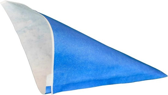 Zakkettes Transparenti - Borse di Carta per Caramelle - Borse di Carta con Manico - Adatte per Amandole, Biscotti - Lunghezza ca. 19 cm, Capacità ca. 125 g
