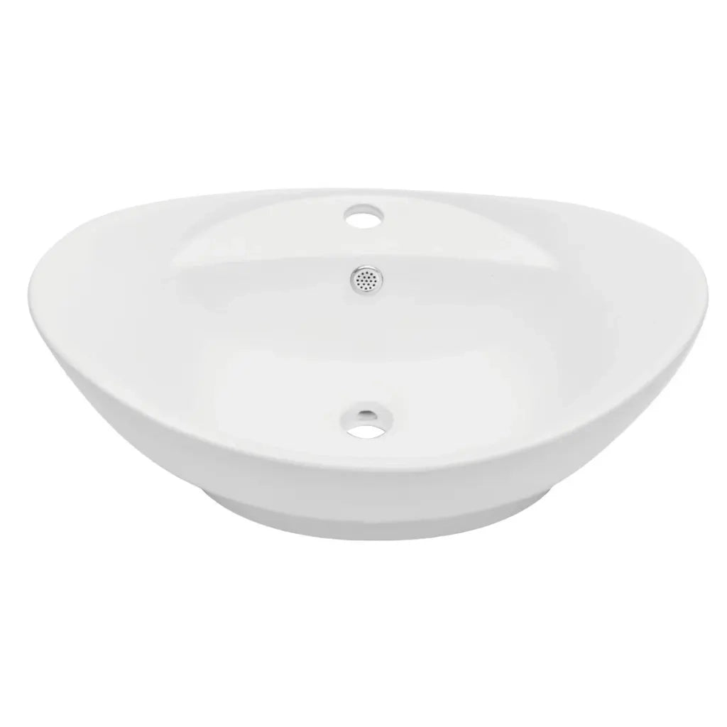 Set Mobili da Bagno 2 pz Ceramica Grigio