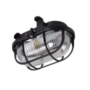 Kanlux MILO plafoniera canalina E27 IP54 60W nera 8092