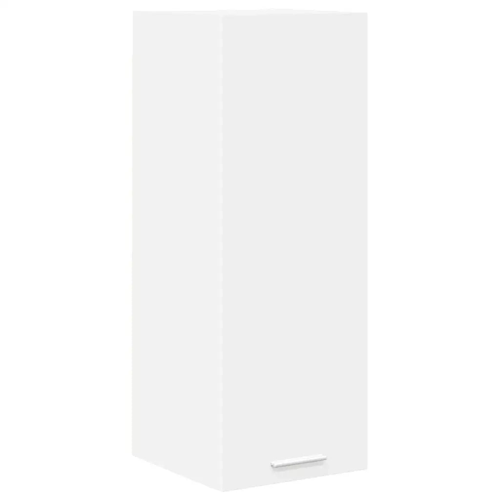 Armadio pensile 2 pcs Bianco 30 x 31 x 80 cm Legno multistrato