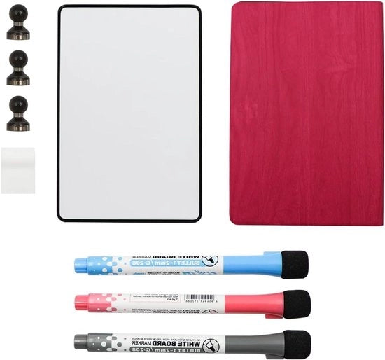 Tavolo Magnetico A4 Opportuno per Ufficio con Tavolo Portatile - 19,8 cm x 30 cm