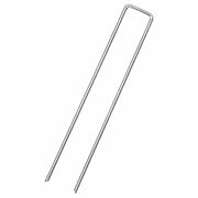 vidaXL Picchetti da Terra a Forma di U 50pz 20x4 cm in Acciaio Zincato