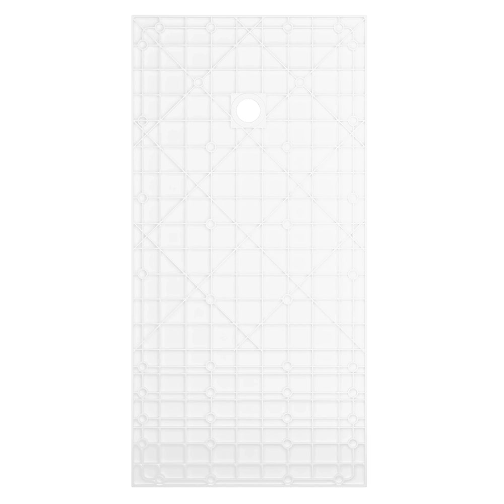 Piatto doccia 80x150 cm colore bianco effetto pietra | Samos