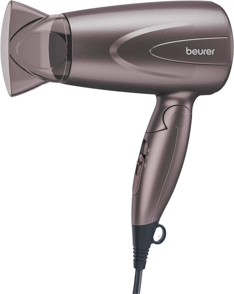 Beurer HC 17 Asciugacapelli Compatto Pieghevole 1300W Nero