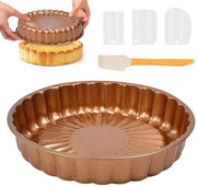 Bakformatura a forma di margherita 25 * 5 cm in acciaio inossidabile con forma di fiore di zinnia per torte di formaggio e cheesecake per feste di compleanno, Natale e matrimoni DIY.