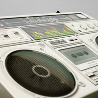 Lunch Box Metallico Retro Ghetto Blaster con Animazione Lenticolare