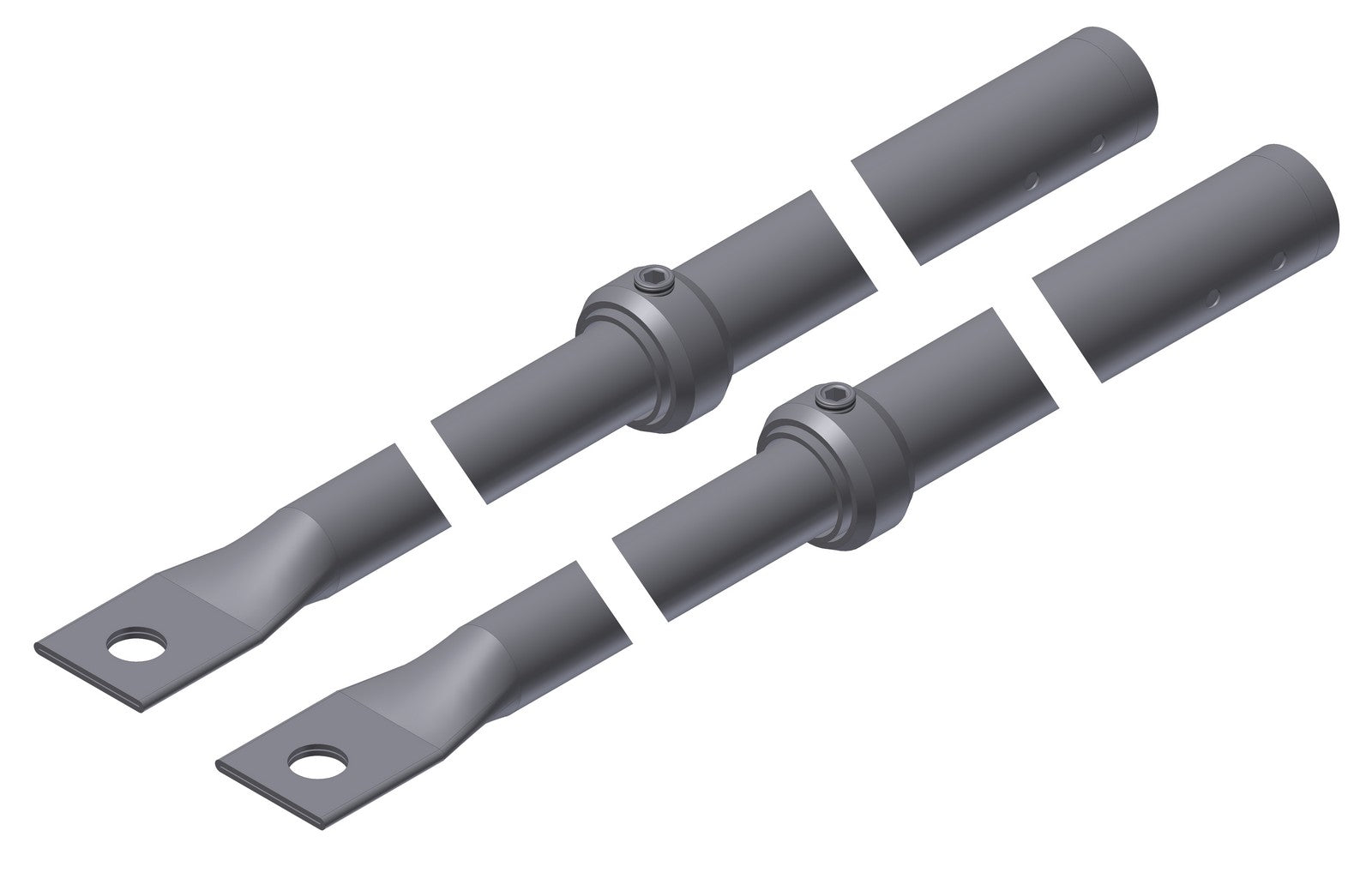 1serie asta universale per serrature di porte blindate estendibili max 135 cm cod:ferx.95457