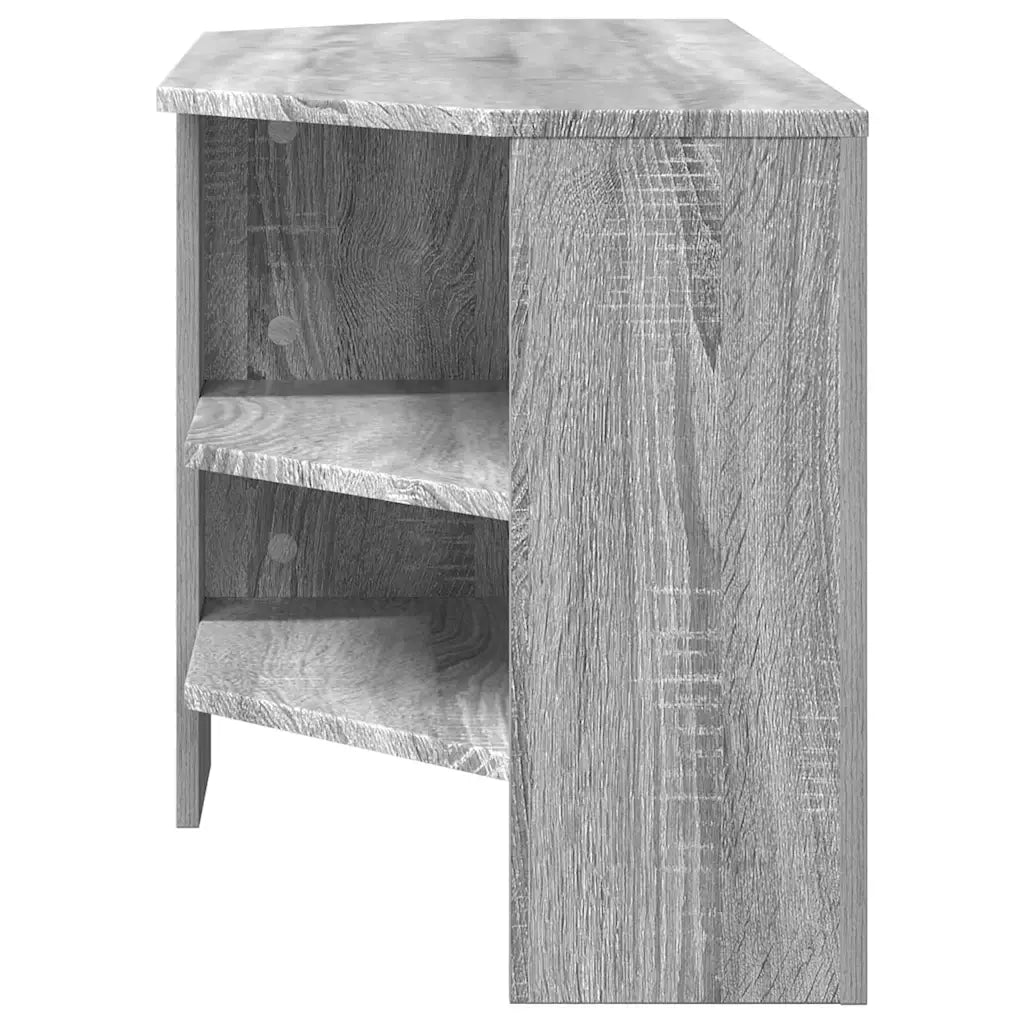 MobileTVAngolare 102 x 40,5 x 45 cm Grigio Sonoma 889781