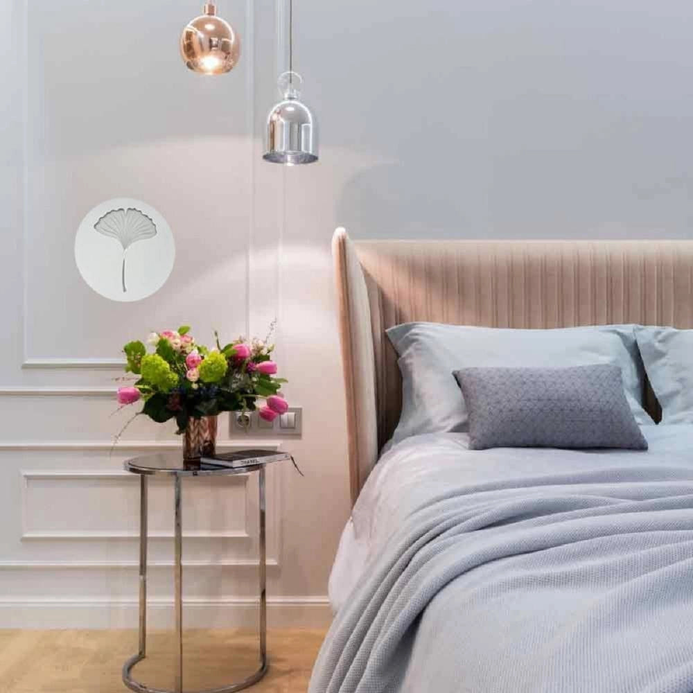 Trade Shop - Applique Moderno Led 9 W Parete Decorativa Con Fiore 3 Temperature Luce Aq29-b3c -