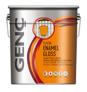 smalto lucido genc lt 0,750 per legno e ferro crema n.1301 cod:ferx.95461