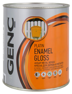 smalto lucido genc lt 0,750 per legno e ferro grigio chiaro n.7400 cod:ferx.95462