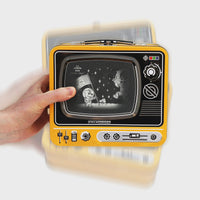 Lunch Box TV Retrò con Animazione
